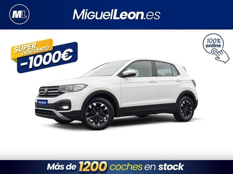 Blanco Usado 2021 VW T-Cross Edition SUV | 17.985 € (Precio justo) - Imagen 1/3