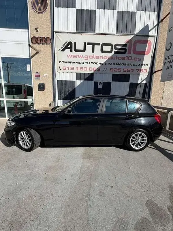 Usado BMW 116 Efficient Dynamics 116 CV (85 kW) 2016 Negro Utilitario