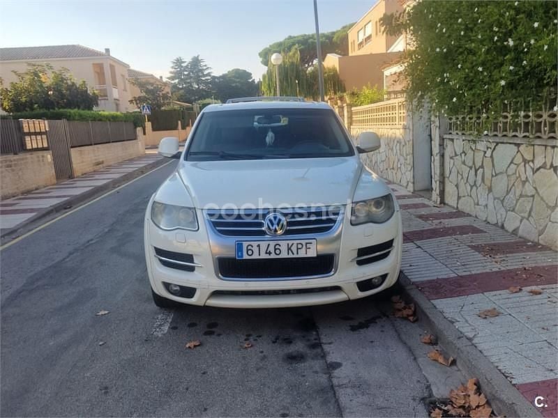 Blanco Usado 2008 VW Touareg SUV | 8500 € (Un poco caro) - Imagen 1/4