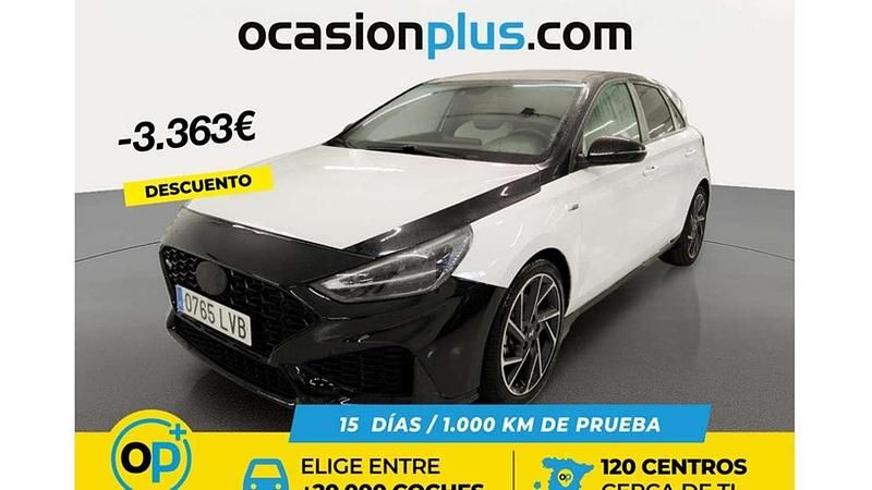 Blanco Usado 2021 Hyundai i30 N Line Utilitario | 18.319 € (Buen precio) - Imagen 1/4