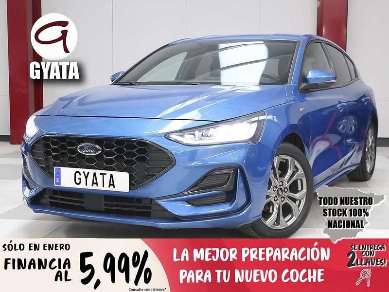 Usado Ford Focus ST-Line 125 CV (91 kW) 2023 Azul Utilitario