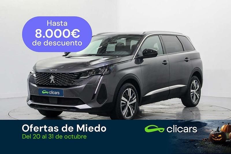 Gris Usado 2021 Peugeot 5008 Allure Monovolumen | 18.190 € (Buen precio) - Imagen 1/4