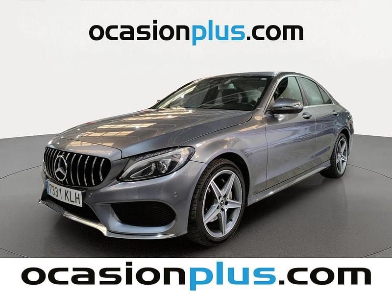 Usado Mercedes C220 AMG 170 CV (125 kW) 2018 Gris Berlina