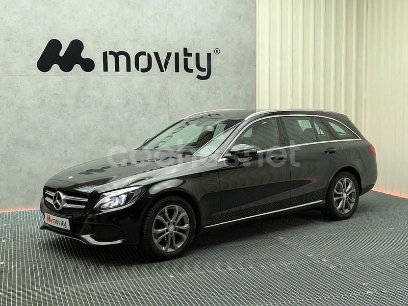 Negro Usado 2016 Mercedes C220 Familiar | 15.490 € (Precio justo) - Imagen 1/4