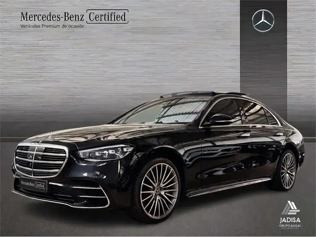 Usado Mercedes S450 AMG line 367 CV (269 kW) 2024 Azul Berlina