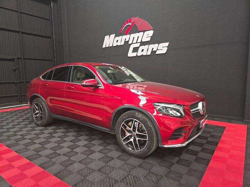 Maroon Usado 2018 Mercedes GLC220 Coupe | 36.999 € (Precio justo) - Imagen 1/4
