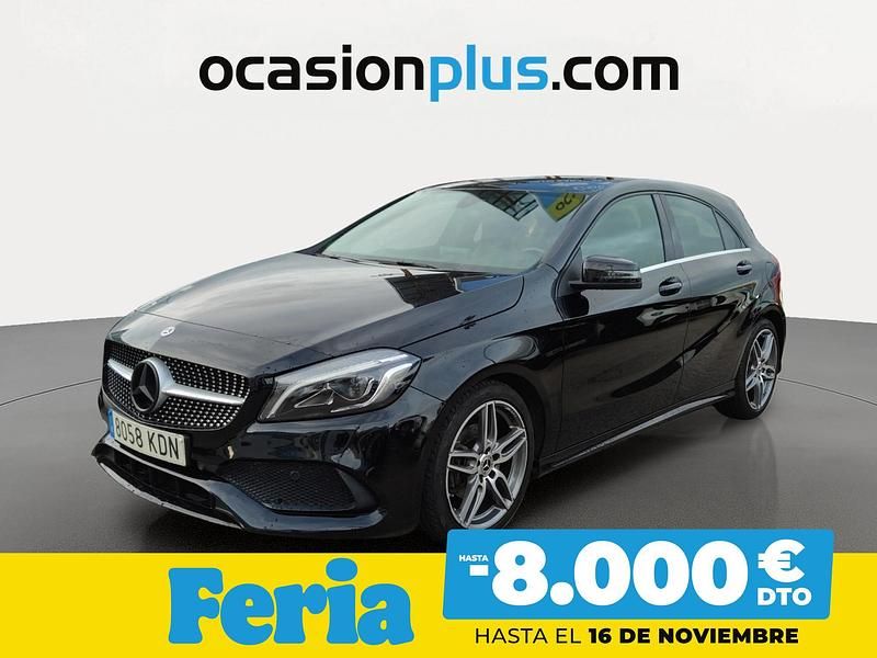 Negro Usado 2017 Mercedes A200 Utilitario | 20.834 € (Un poco caro) - Imagen 1/4