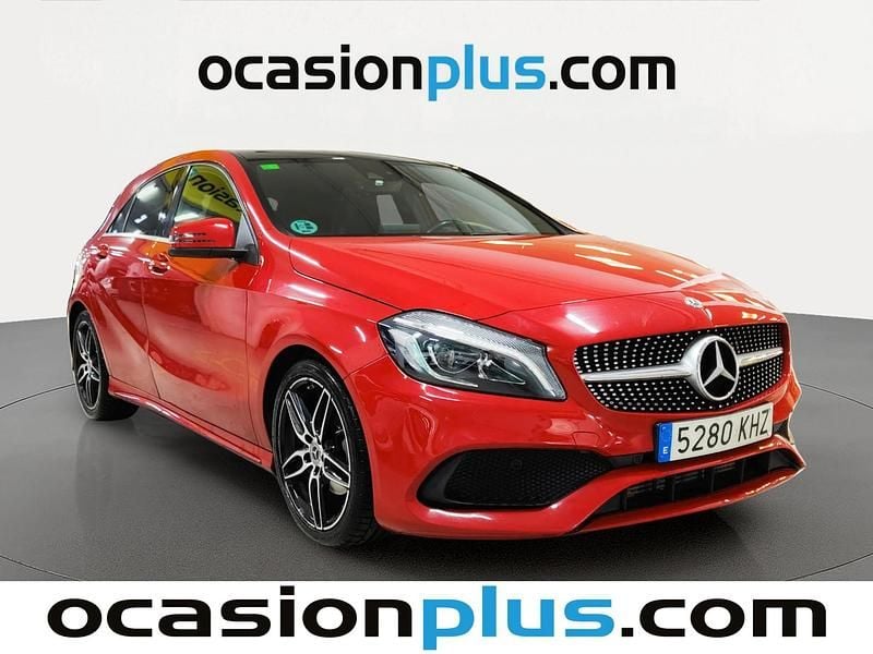 Usado Mercedes A200 AMG 136 CV (100 kW) 2018 Rojo Utilitario