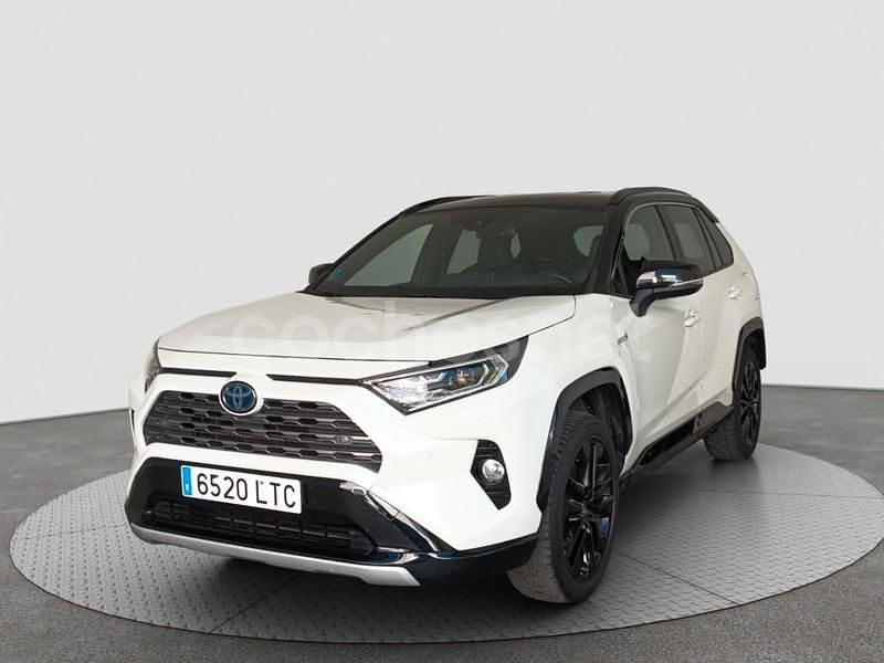 Blanco Usado 2021 Toyota RAV4 Hybrid Style SUV | 24.800 € (Precio justo) - Imagen 1/4