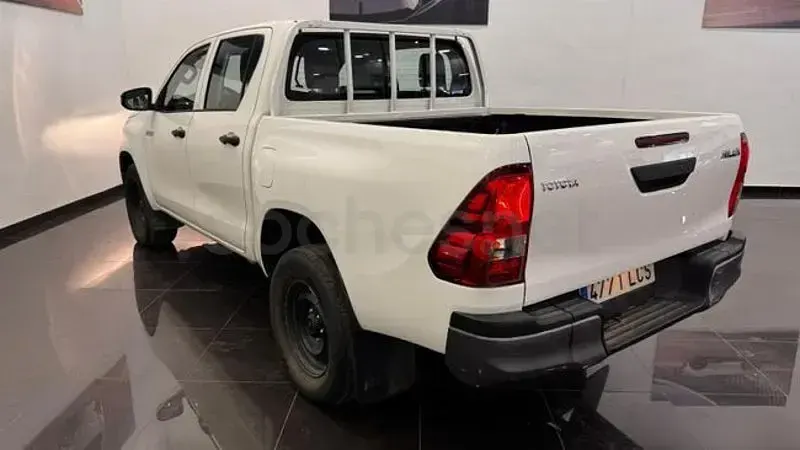 Usado Toyota HiLux 150 CV (110 kW) 2019 Blanco Pickup/Camioneta