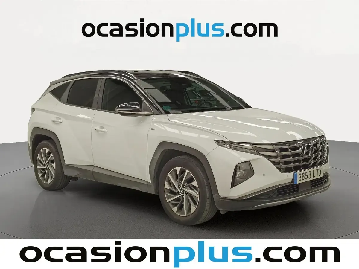 Usado Hyundai Tucson 150 CV (110 kW) 2021 Blanco SUV