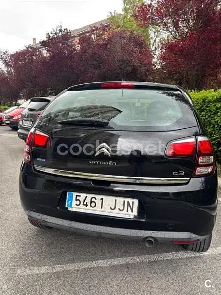 Usado Citroën C3 Feel 75 CV (55 kW) 2015 Negro Berlina