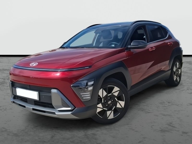 Rojo ultimate (techo negro) Usado 2024 Hyundai Kona Blackline SUV | 26.490 € (Caro) - Imagen 1/4