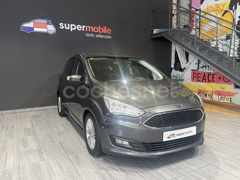 Gris / plata Usado 2016 Ford C-MAX Titanium Monovolumen | 9900 € (Precio justo) - Imagen 1/4