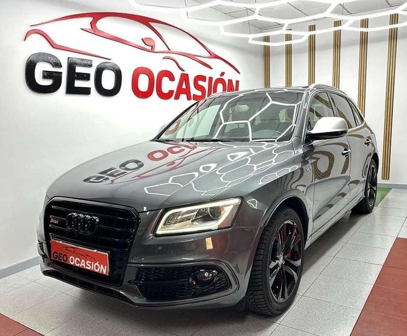 Usado Audi SQ5 Competition 326 CV (239 kW) 2016 Gris SUV