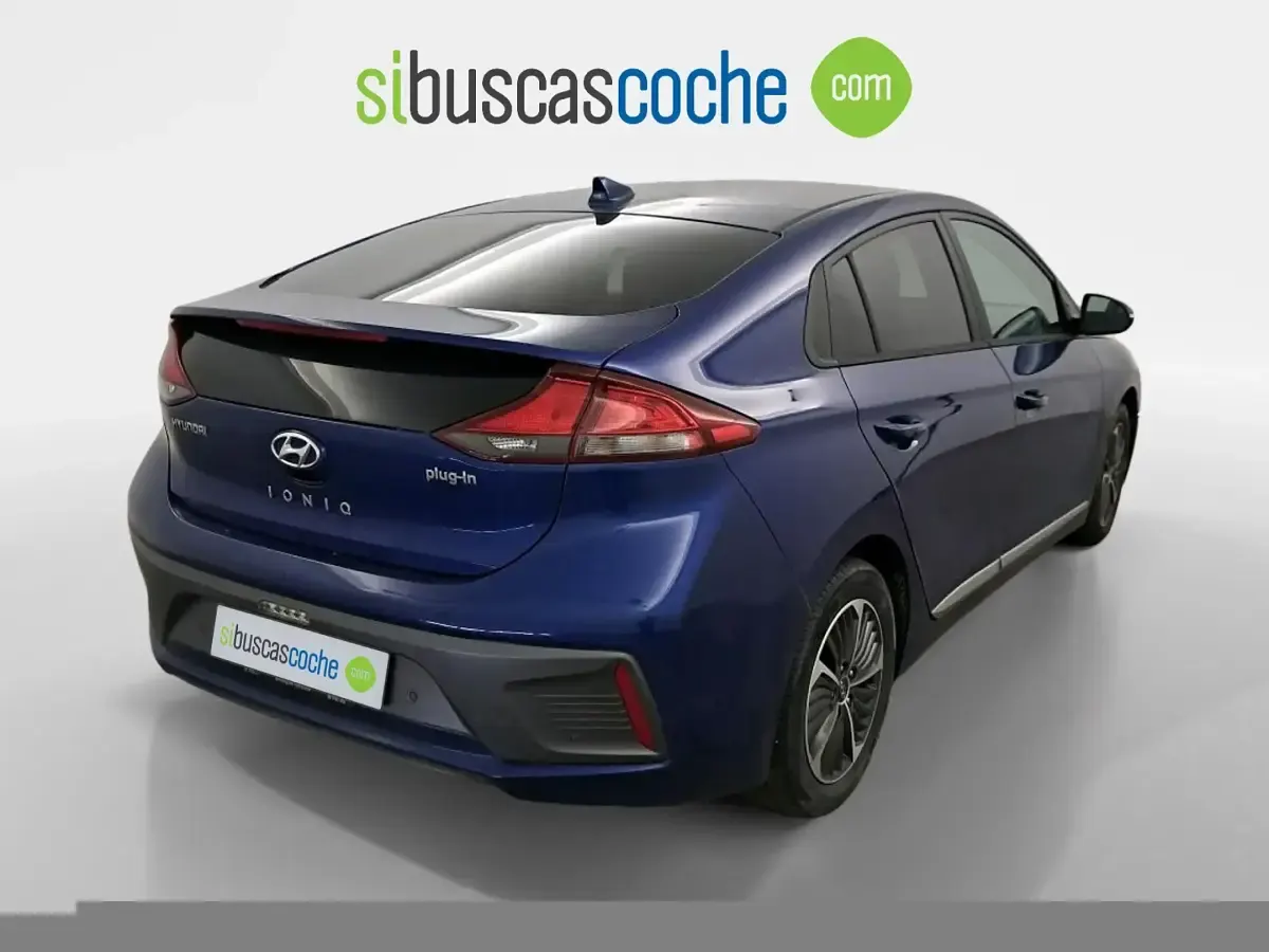 Usado Hyundai Ioniq 140 CV (102 kW) 2022 Azul Utilitario