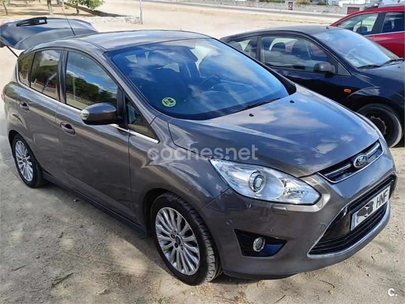 Beige Usado 2013 Ford C-MAX Titanium Monovolumen | 6999 € (Precio justo) - Imagen 1/4