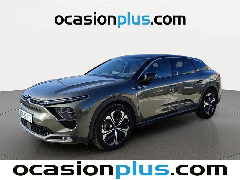 Gris Usado 2022 Citroën C5 X Shine Familiar | 20.264 € (Super precio) - Imagen 1/4