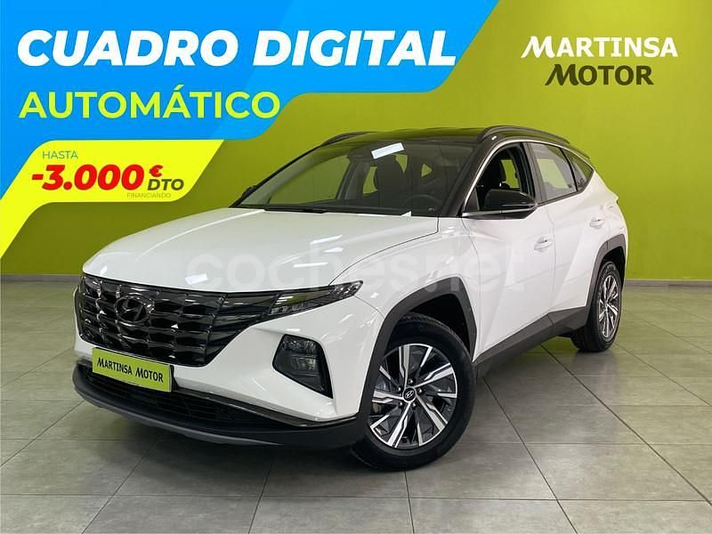 Blanco Usado 2021 Hyundai Tucson SUV | 28.300 € (Precio justo) - Imagen 1/4