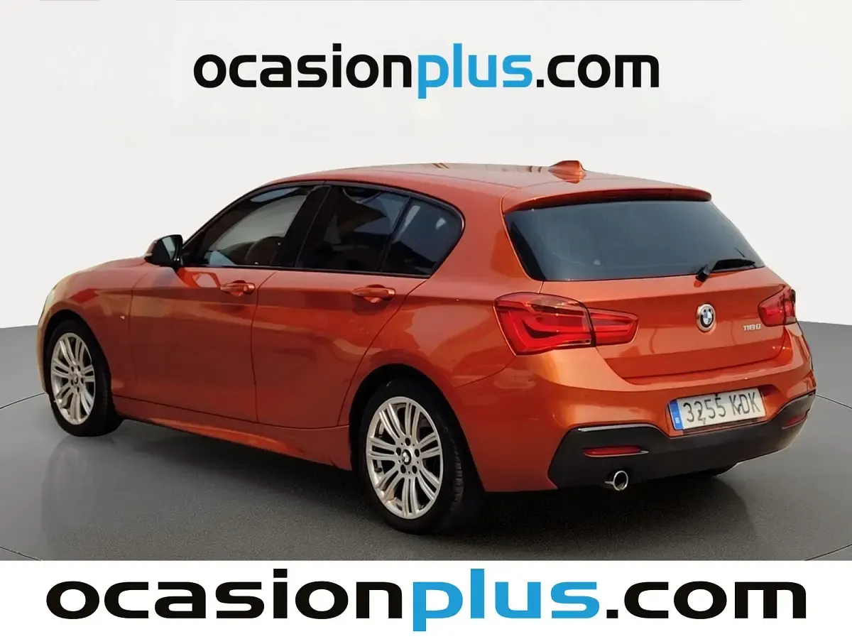 Usado BMW 118 150 CV (110 kW) 2017 Naranja Utilitario