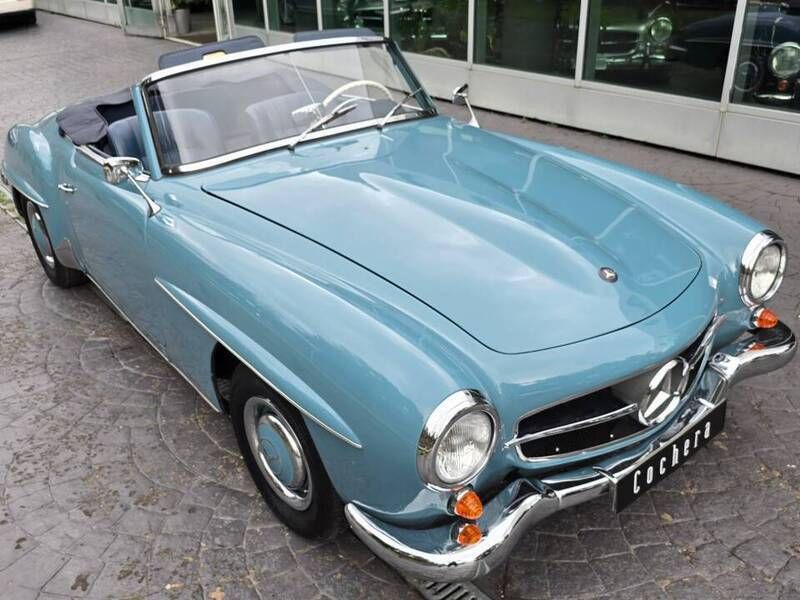 Usado Mercedes 190 105 CV (77 kW) 1959 Azul Berlina