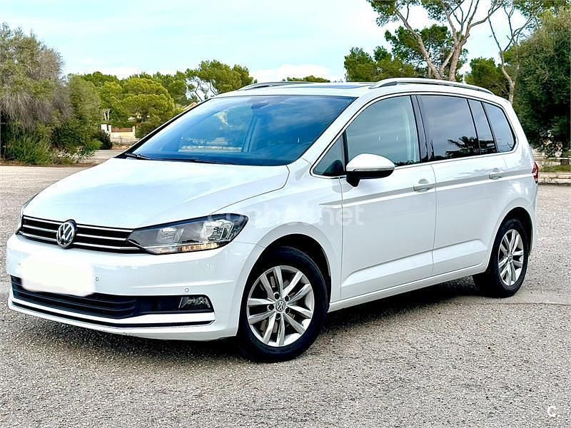 Blanco Usado 2018 VW Touran Advance Monovolumen | 15.900 € (Precio justo) - Imagen 1/4