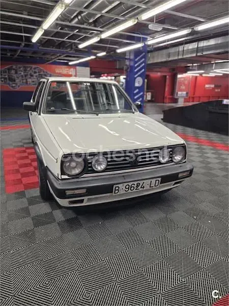 Usado VW Golf II 90 CV (66 kW) 1990 Blanco Utilitario