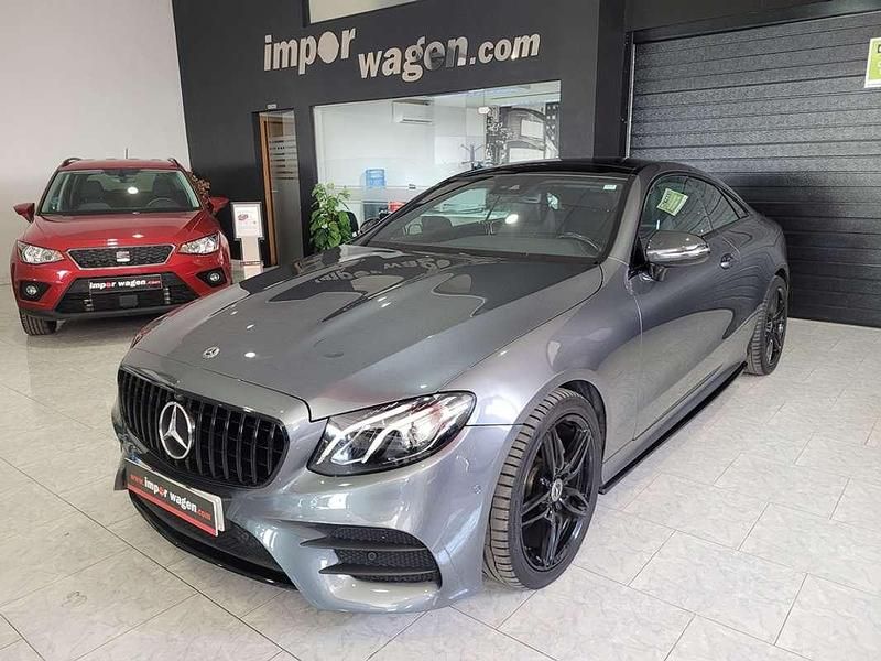 Usado Mercedes E220 194 CV (142 kW) 2018 Gris Coupe
