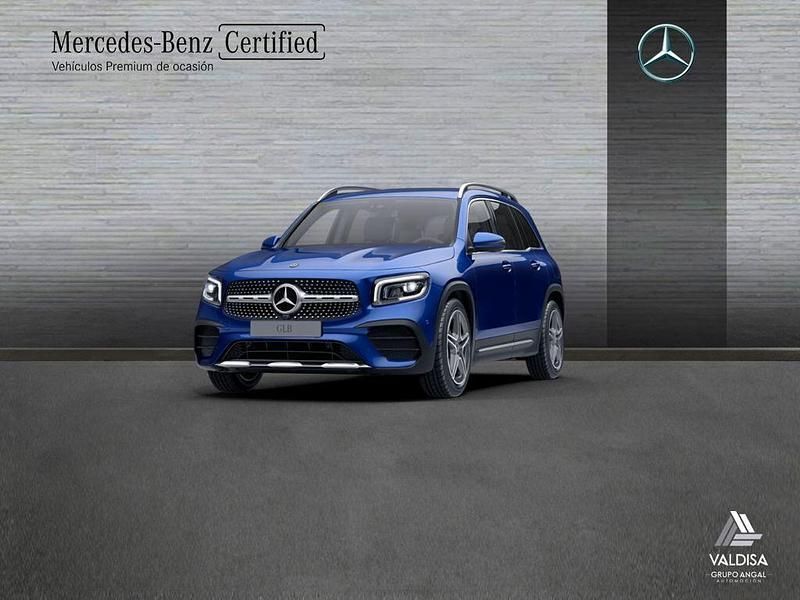 Azul galaxia Usado 2023 Mercedes GLB200 AMG line SUV | 45.200 € (Precio justo) - Imagen 1/4