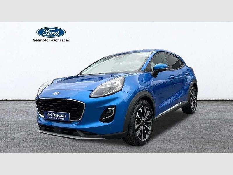 Azul Usado 2023 Ford Puma Gen-E Titanium X SUV | 22.900 € (Precio justo) - Imagen 1/4