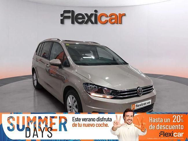 Beige Usado 2018 VW Touran Advance Monovolumen | 18.490 € (Precio justo) - Imagen 1/4