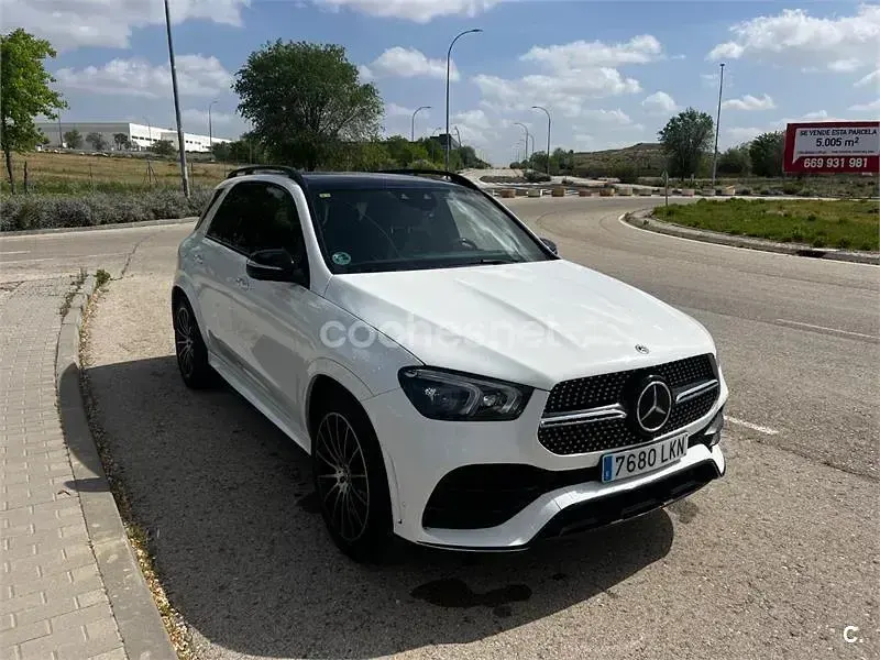 Usado Mercedes GLE300 245 CV (180 kW) 2020 Blanco SUV