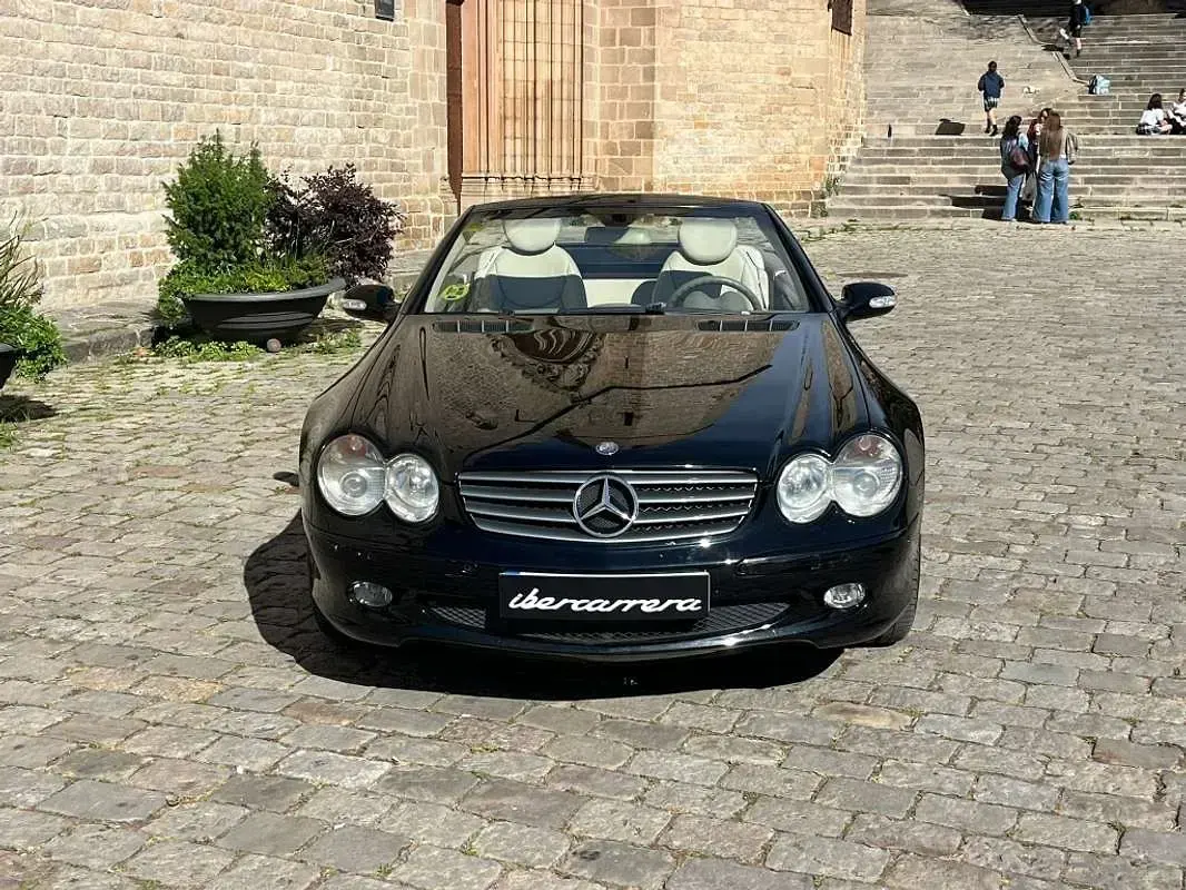 Usado Mercedes SL500 306 CV (225 kW) 2002 Negro Descapotable