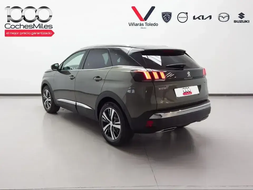Usado Peugeot 3008 GT-line 130 CV (95 kW) 2020 Gris SUV