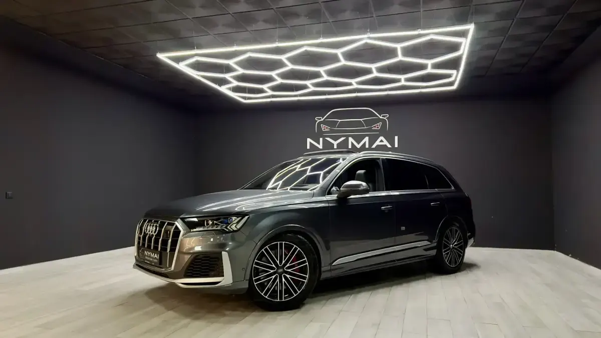 Begagnad Audi Q7 Premium 435 HK (319 kW) 2020 Grå SUV
