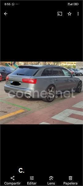 Gris / plata Usado 2012 Audi A6 Familiar | 17.500 € (Precio justo) - Imagen 1/4