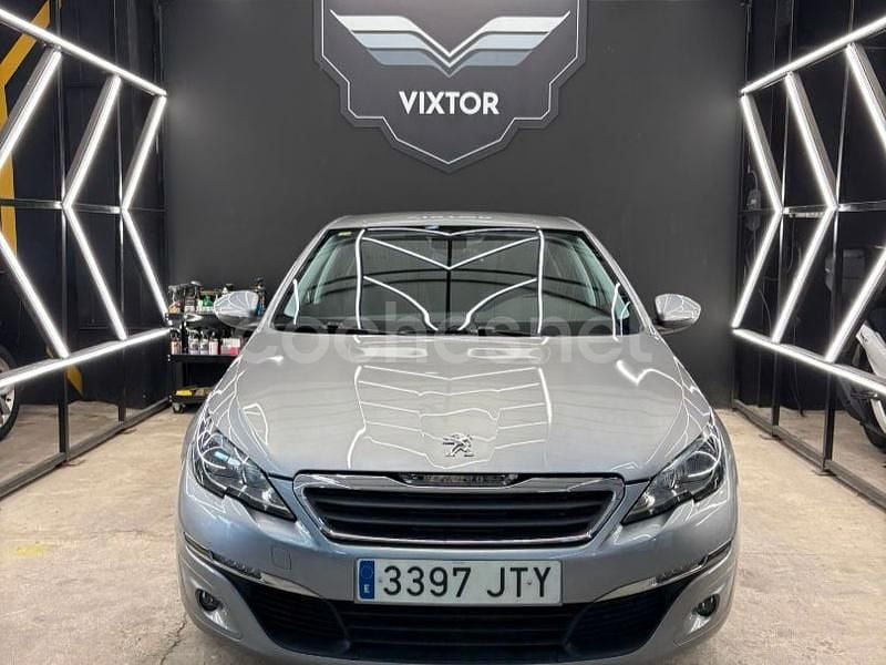 Gris / plata Usado 2017 Peugeot 308 Active Berlina | 7900 € (Buen precio) - Imagen 1/4