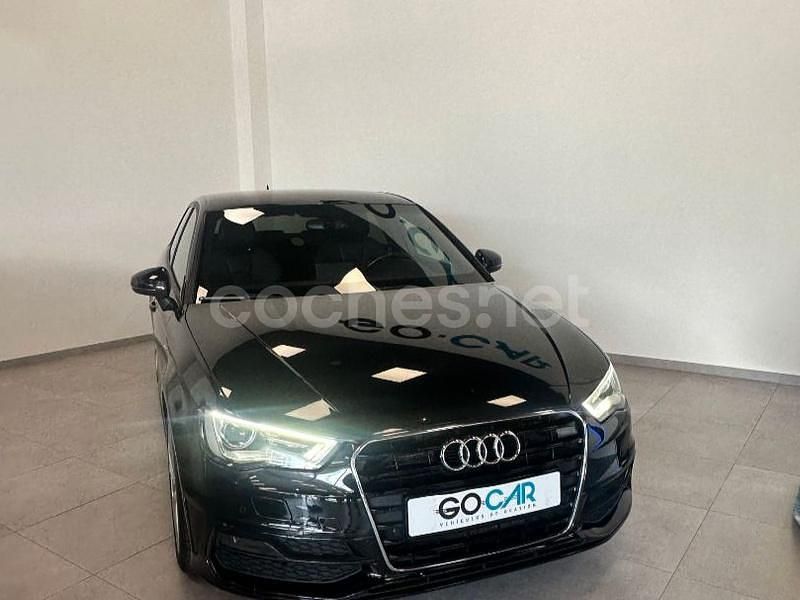 Negro Usado 2013 Audi A3 Sportback Ambition Berlina | 18.490 € (Un poco caro) - Imagen 1/4