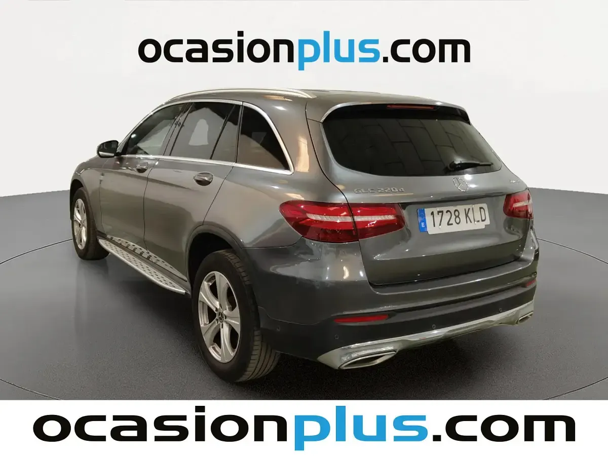 Usado Mercedes GLC220 170 CV (125 kW) 2017 Gris SUV