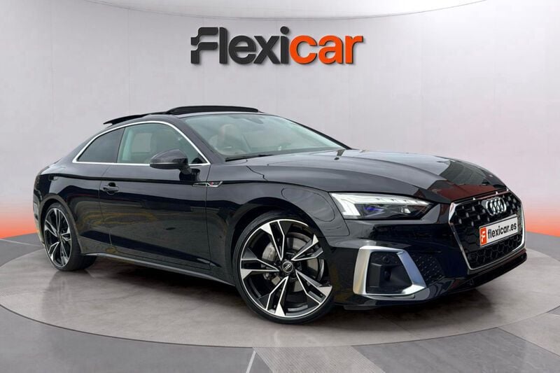 Negro Usado 2022 Audi A5 S-Line Coupe | 33.490 € (Buen precio) - Imagen 1/4