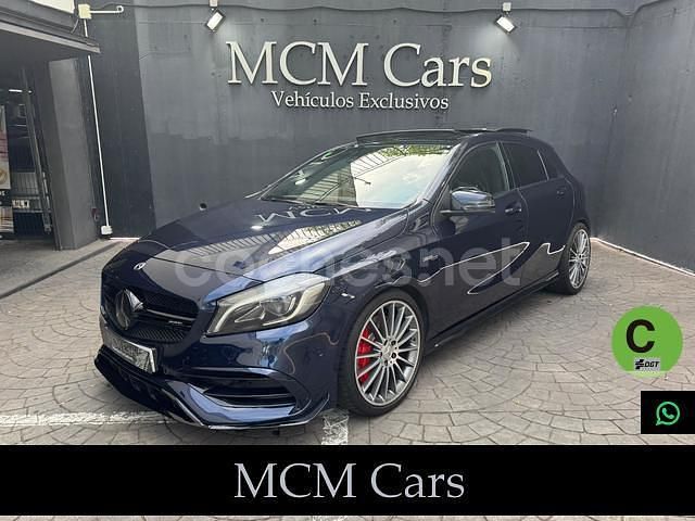 Azul Usado 2017 Mercedes A45 AMG AMG Berlina | 30.999 € (Precio justo) - Imagen 1/4