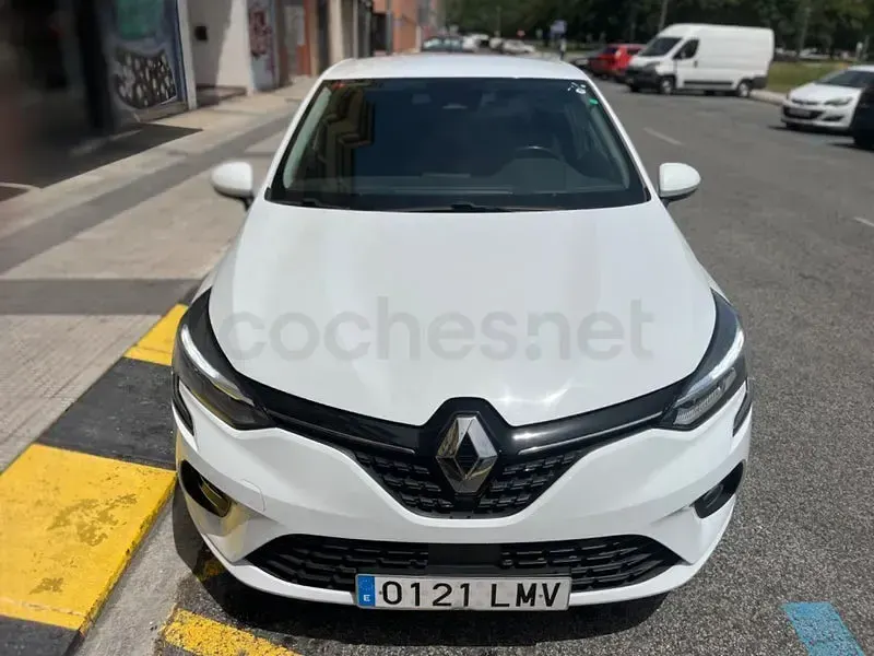 Usado Renault Clio V Intens 90 CV (66 kW) 2021 Blanco Berlina
