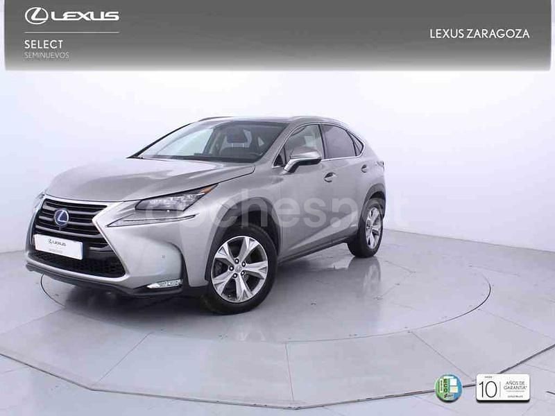 Gris / plata Usado 2015 Lexus NX300h Luxury Line SUV | 30.350 € - Imagen 1/3