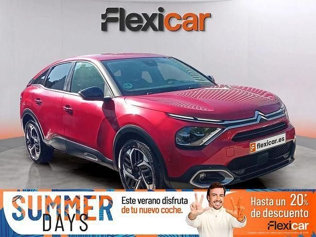 Rojo Usado 2022 Citroën C4 PureTech Berlina | 16.990 € (Precio justo) - Imagen 1/4