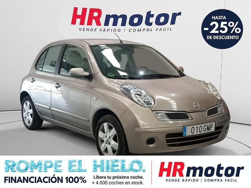 Usado Nissan Micra 80 CV (58 kW) 2009 Beige Berlina