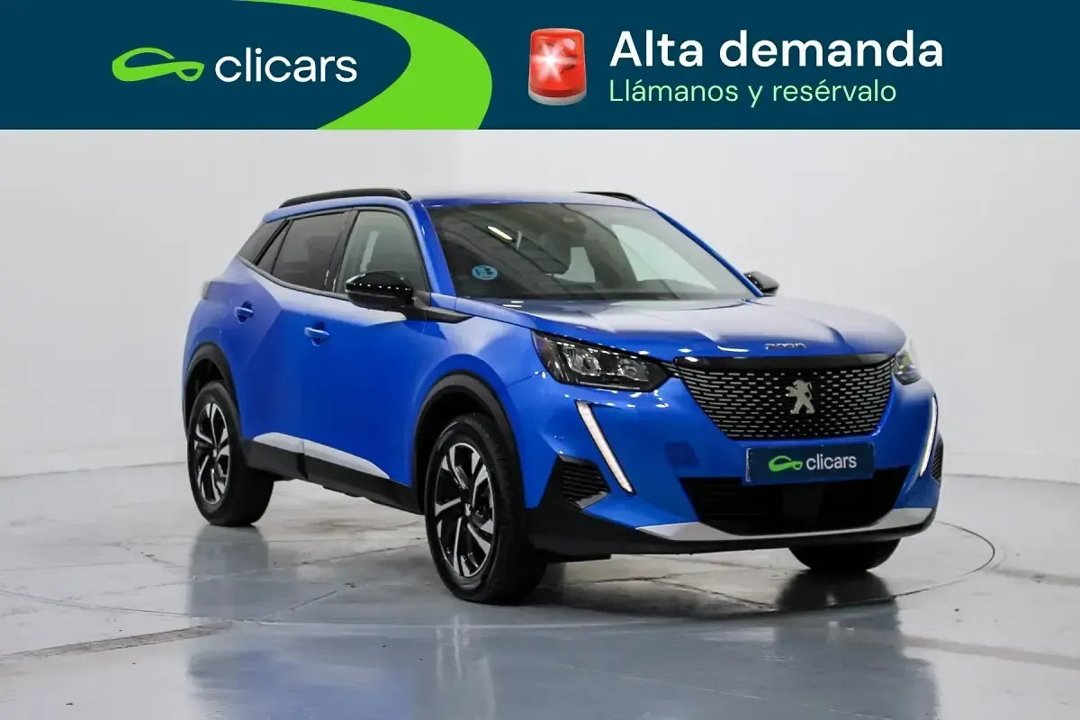 Usado Peugeot 2008 Allure 130 CV (95 kW) 2022 Azul SUV