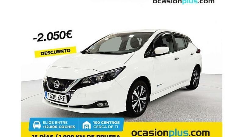 Blanco Usado 2018 Nissan Leaf Acenta Utilitario | 9910 € (Super precio) - Imagen 1/4