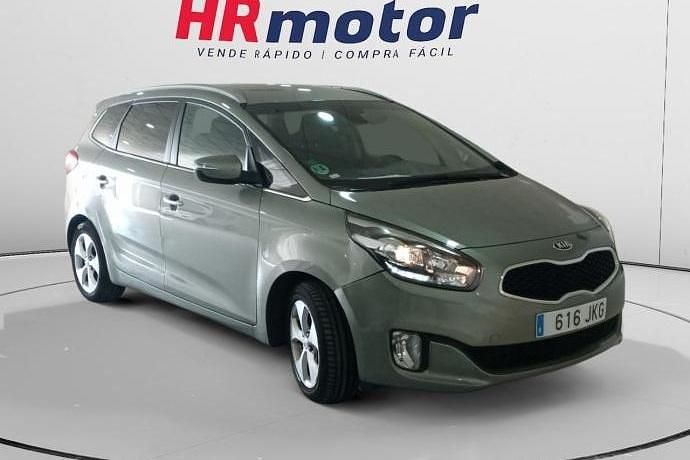 Negro Usado 2015 Kia Carens Monovolumen | 10.200 € (Caro) - Imagen 1/4