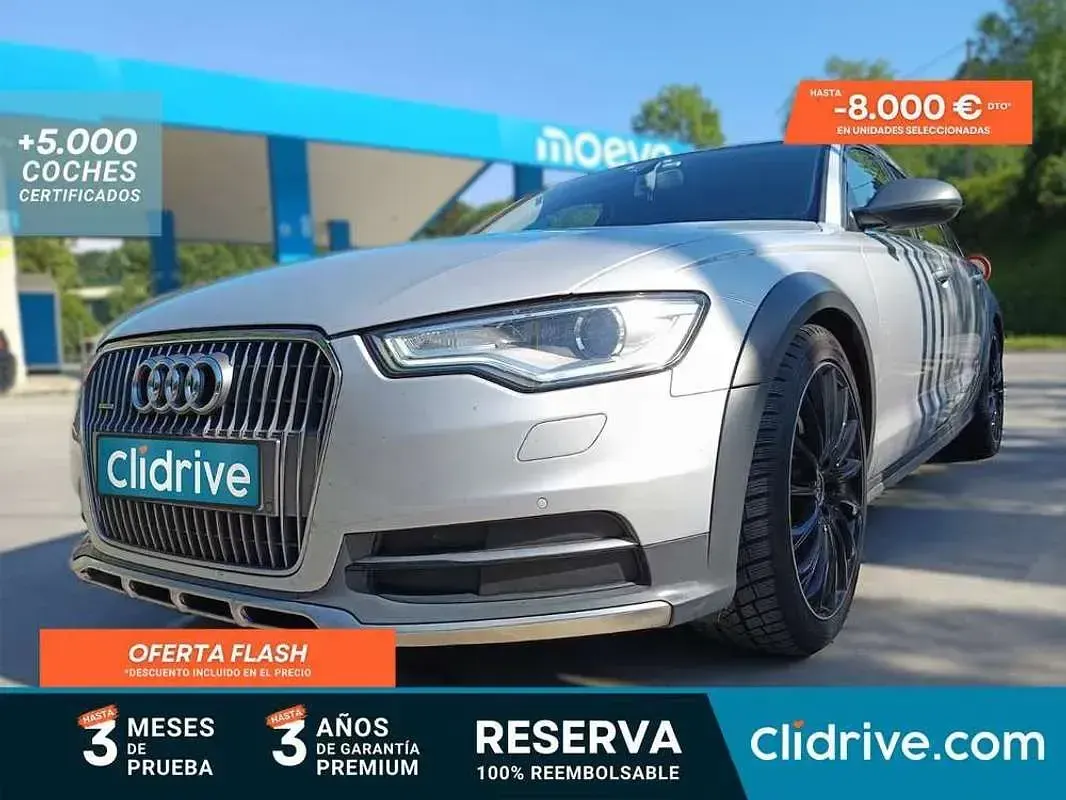 Usado Audi A6 Allroad Premium 204 CV (150 kW) 2013 Gris Familiar