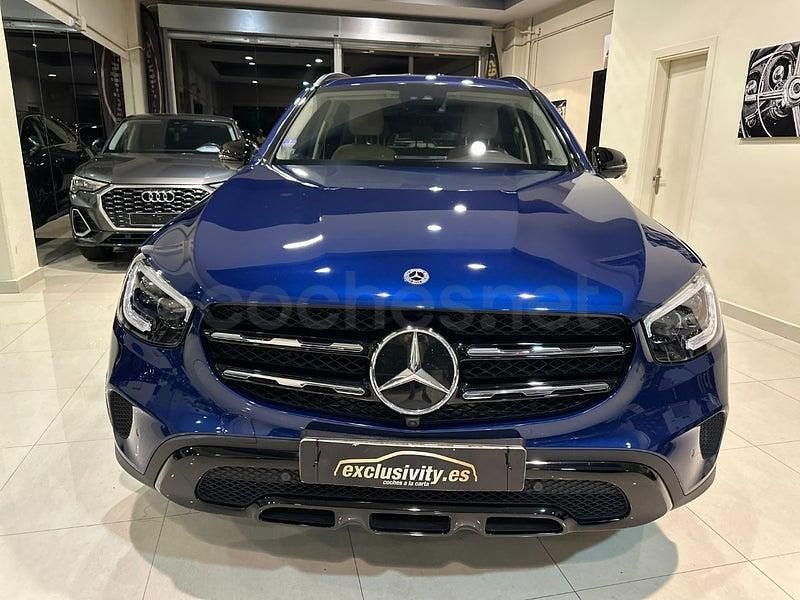 Usado Mercedes GLC300e 320 CV (235 kW) 2022 Azul SUV